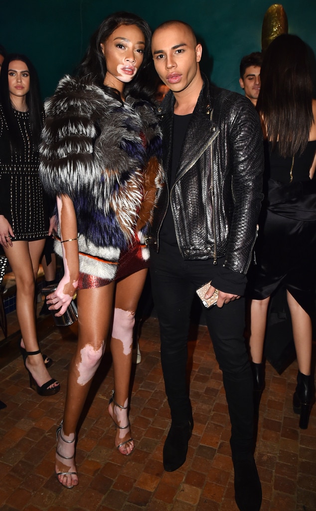 ESC: Winnie Harlow and Olivier Rousteing