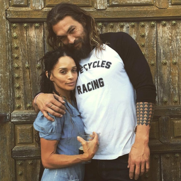 Lisa Bonet Surprises Jason Momoa On The Aquaman Set For His Birthday 