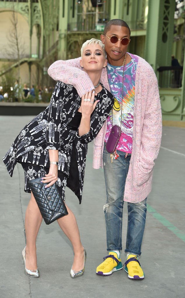 Katy Perry, Pharrell Williams, Paris Fashion Week