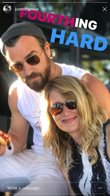 Justin Theroux, Laura Dern