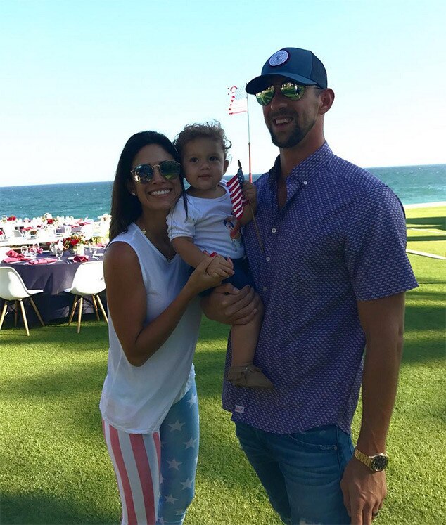 Michael Phelps, Nicole Phelps, Boomer Phelps