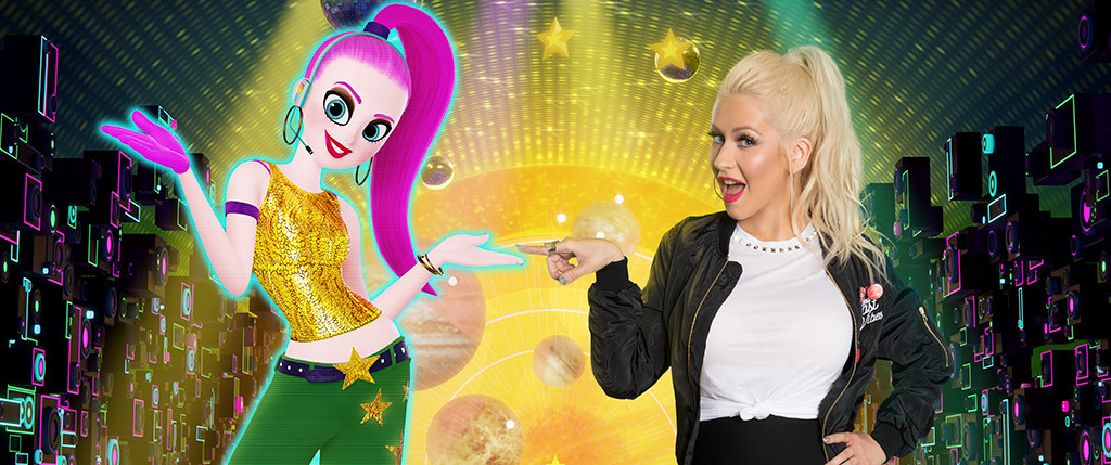 Akiko Glitter (Christina Aguilera) from Meet the Characters From The