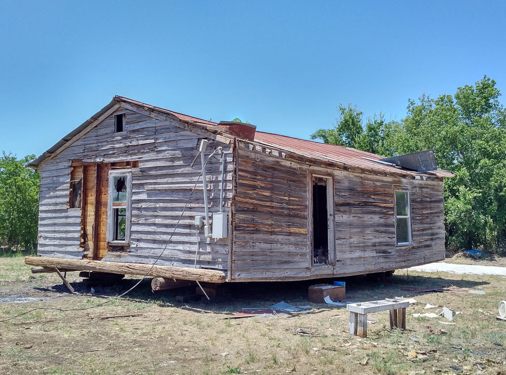 The Shack Before from The Most Dramatic Fixer Upper Transformations of