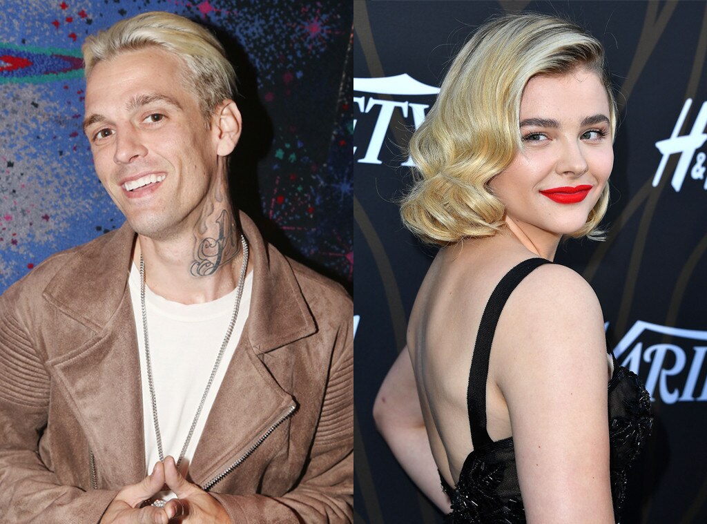 Aaron Carter, Chloe Grace Moretz Aaron Carter, Chloe Grace Moretz