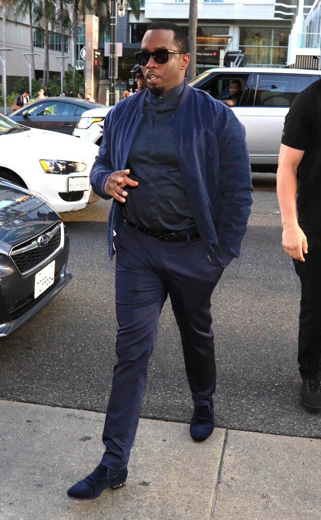 Diddy, Hamilton Opening Night