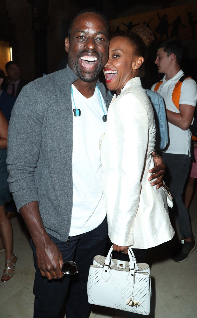 Sterling K. Brown, Ryan Michelle Bathe, Hamilton Opening Night