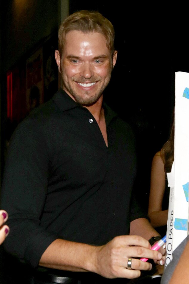 Kellan Lutz, Hamilton Opening Night