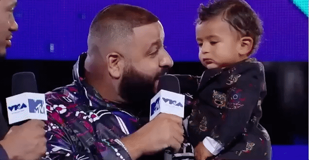 Asahd Khaled In A Custom Gucci Suit Is Too Cute For Words