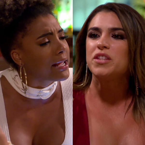 Hencha Voigt And Astrid Bavaresco S Fight Gets Messy On Wags Miami