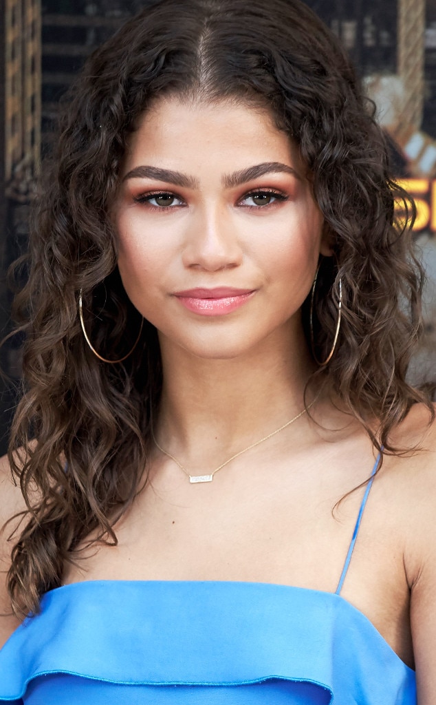 Zendaya From The Best Celebrity Curly Hairstyles E News