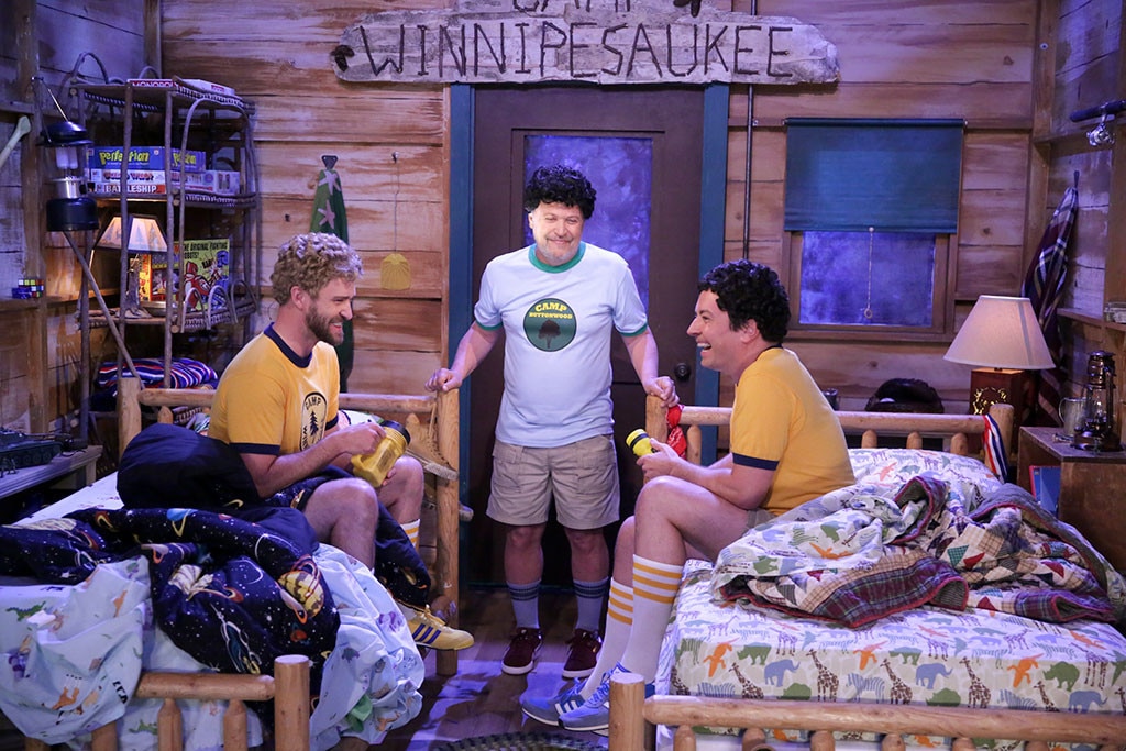 Watch Justin Timberlake, Jimmy Fallon reunite at summer camp Watch Justin Timberlake, Jimmy Fallon reunite at summer camp