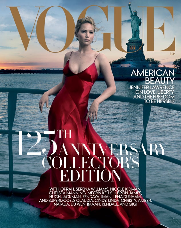 VOGUE, September Issue, Jennifer Lawrence