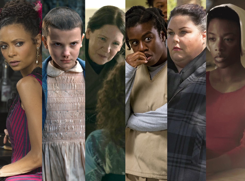 Emmys Predictions, Uzo Aduba, Millie Bobby Brown, Ann Dowd, Samira Wiley, Chrissy Metz, Thandie Newton