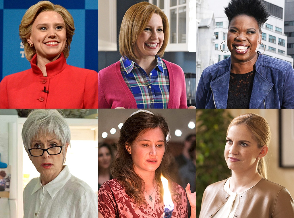 Emmys Predictions, Supporting Actress in a Comedy, Kate McKinnon, Vanessa Bayer, Leslie Jones, Judith Light, Kathryn Hahn, Anna Chlumsk