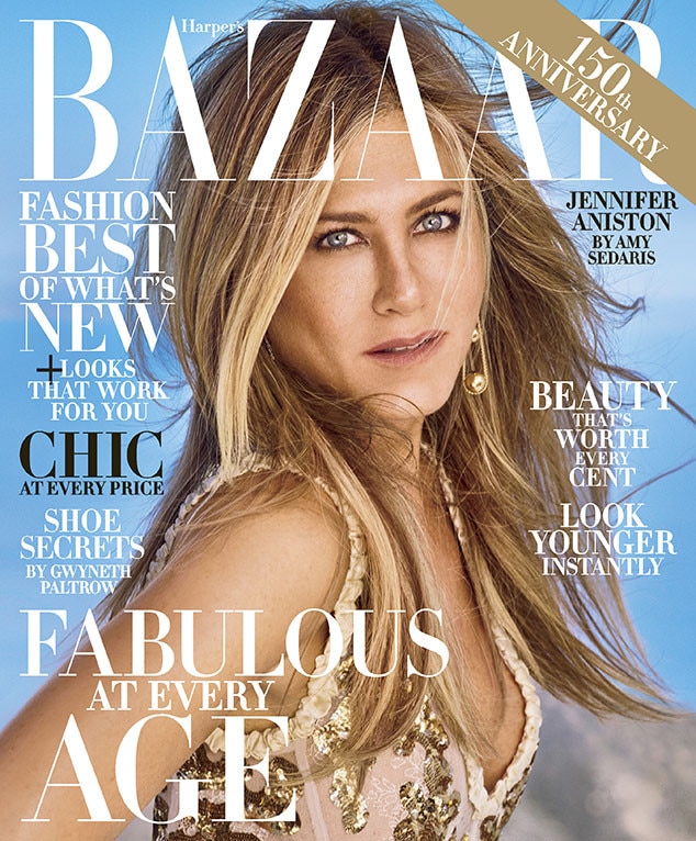 Jennifer Aniston, Harper's Bazaar, October 2017