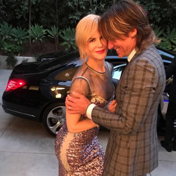 Keith Urban, Nicole Kidman, Emmys 2017