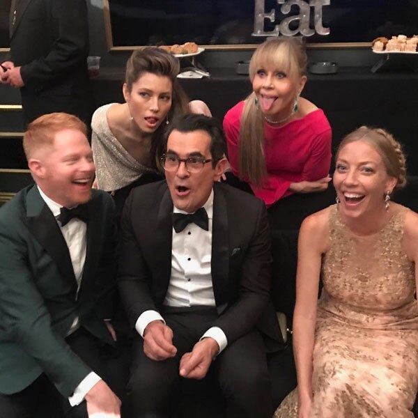 Jesse Tyler Ferguson, Jessica Biel, Ty Burell, Jane Fonda, Emmys 2017