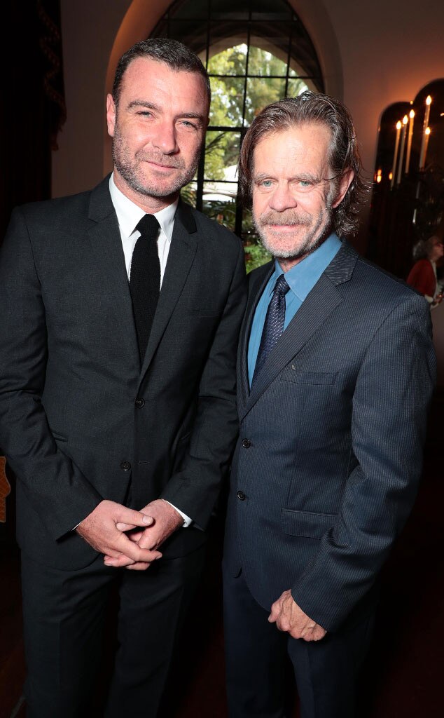 Liev Schreiber, William H. Macy, Emmy Party Pics 2017