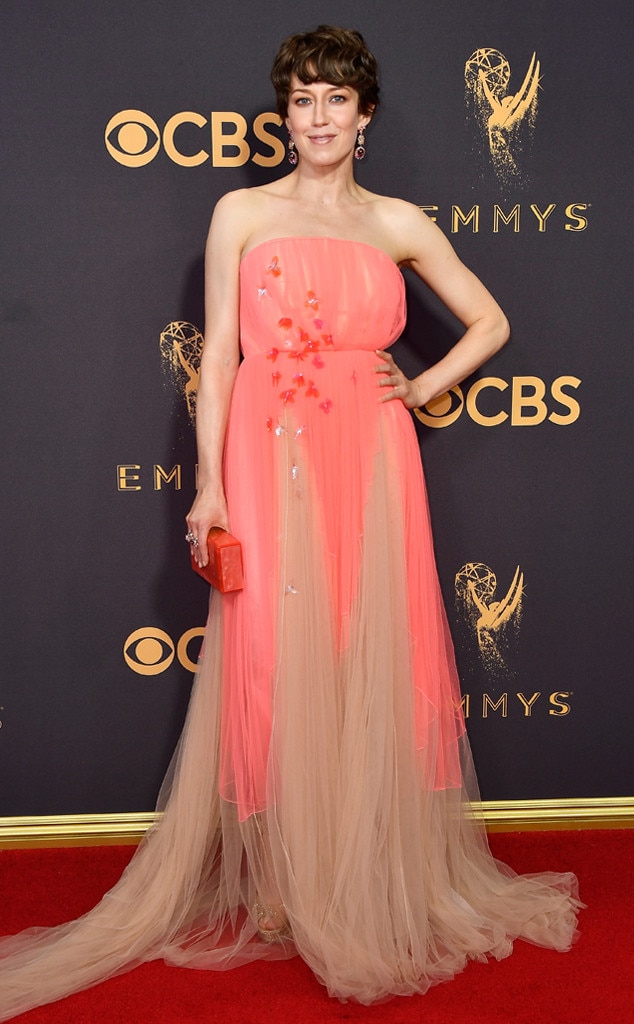 2017 Emmys Red Carpet Arrivals Carrie Coon, 2017 Emmy Awards, Arrivals