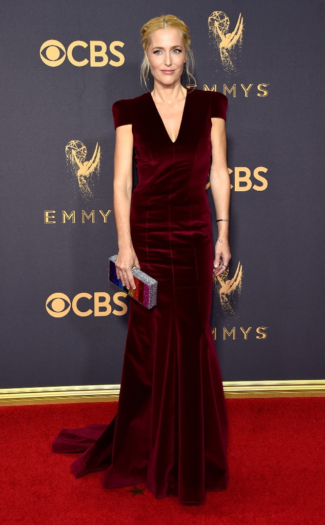 Gillian Anderson, 2017 Emmys, Arrivals