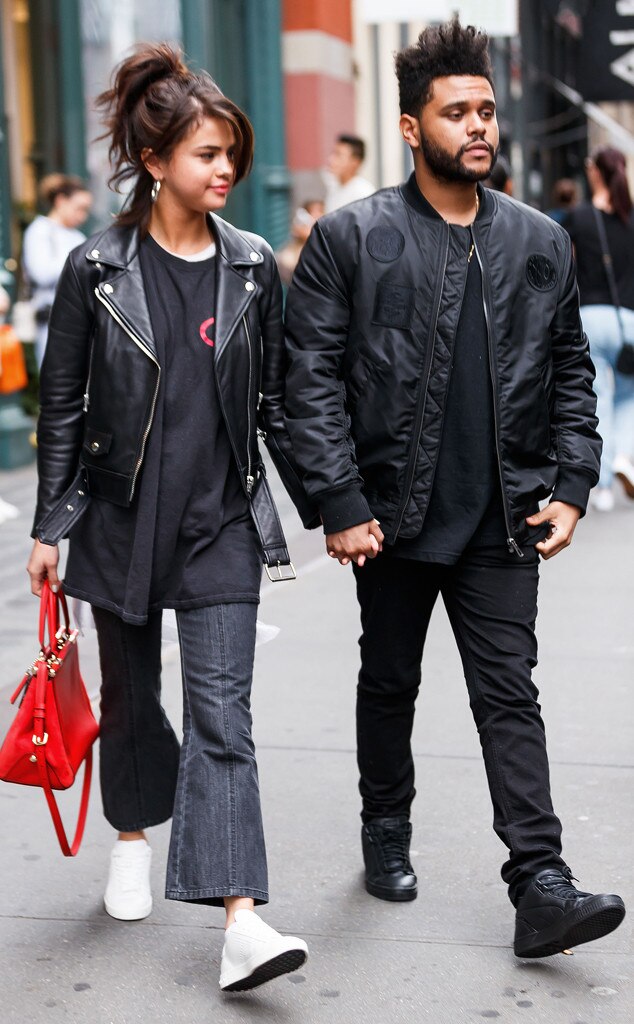 Selena Gomez and The Weeknd Hold Hands -- And Match! -- In NYC: Pic!