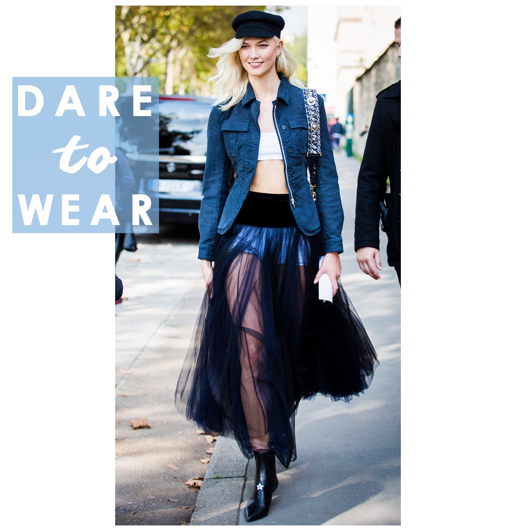 ESC: Karlie Kloss, Dare to Wear