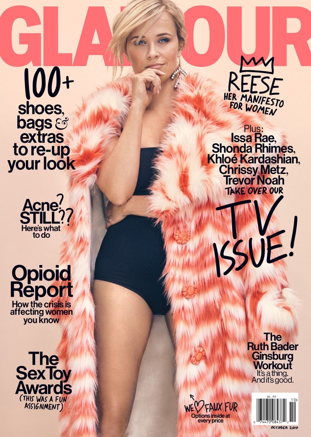 Reese Witherspoon, Glamour Magazine, Embargo until Tuesday 9am EST