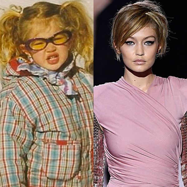 Gigi Hadid's Evolution From Awkward Kid to Catwalk Queen