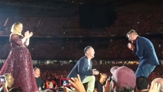 Adele, Concert Proposal