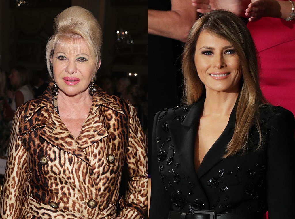 Ivana Trump, Melania Trump Ivana Trump, Melania Trump