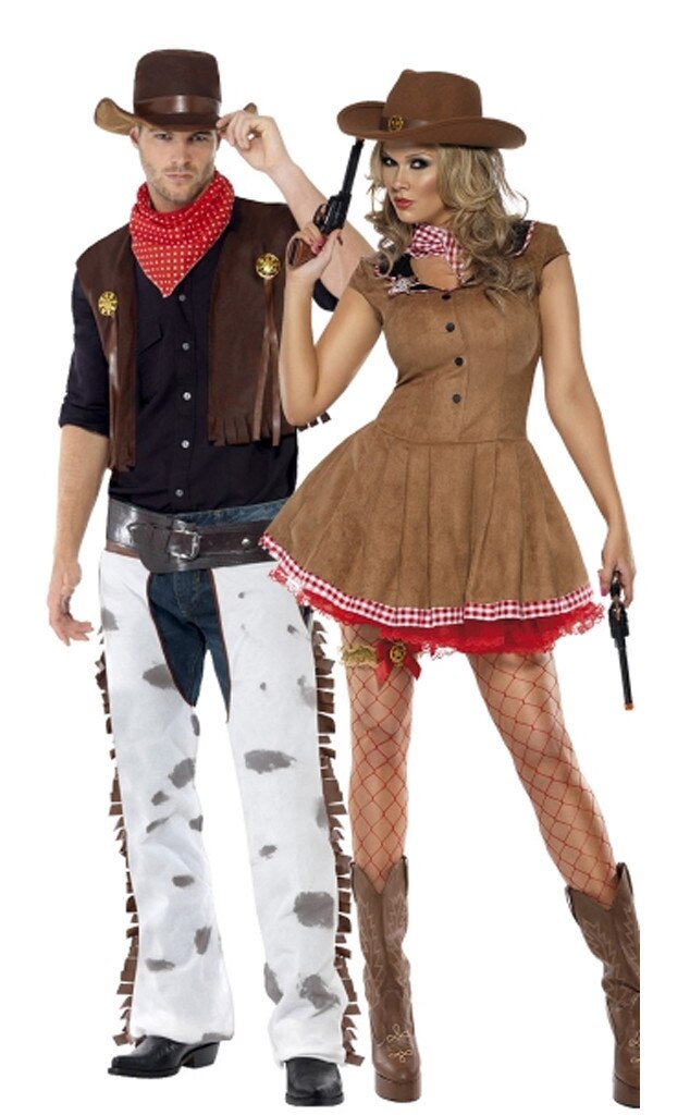 Old West Couple From 25 Genius Couples Halloween Costume Ideas E News