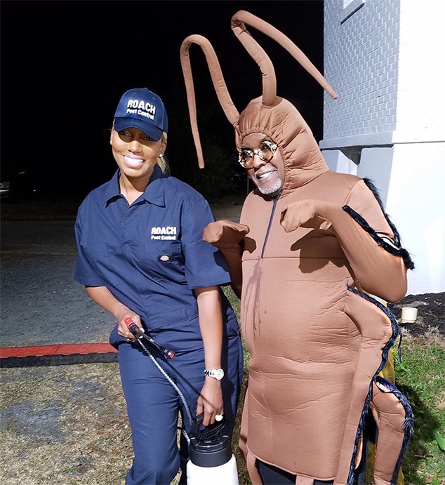 NeNe Leakes, Gregg Leakes, Halloween 2017, Roach, Cockroad, Exterminator