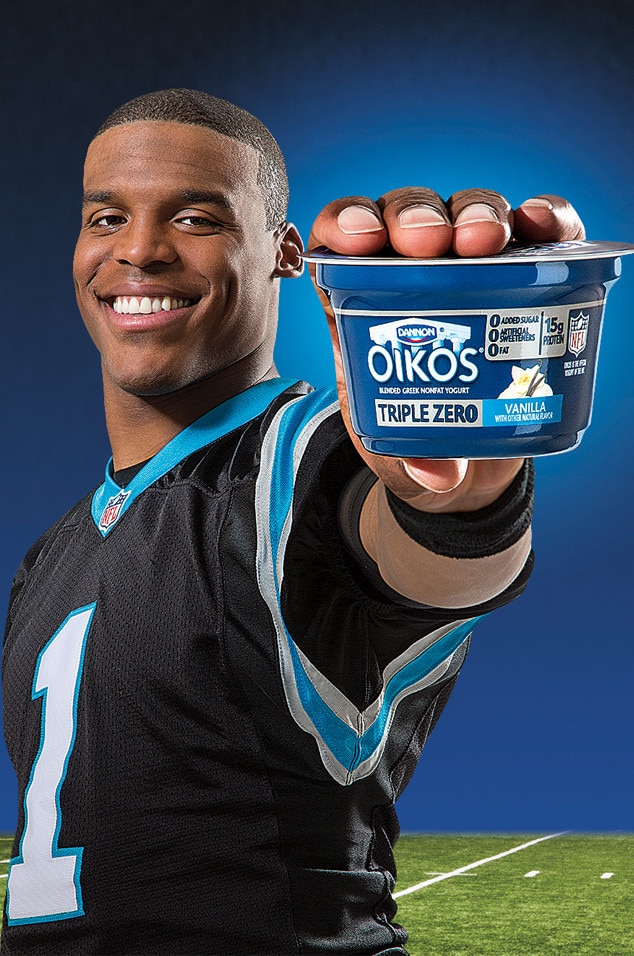 Cam Newton, Dannon Oikos Greek Yogurt Cam Newton, Dannon Oikos Greek Yogurt