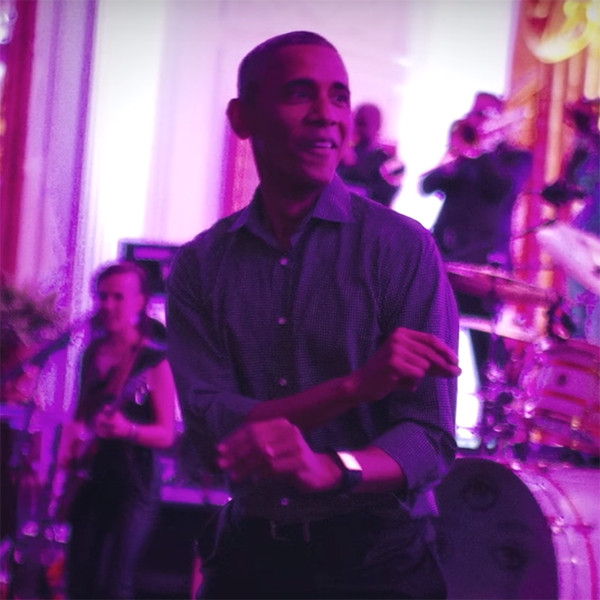 Barack Obama Danced With Prince and Showcased "Dad Moves"