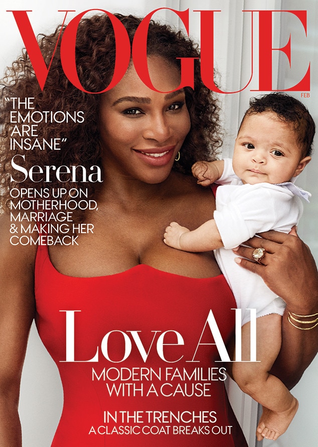 Serena Williams, Baby, Daughter, Alexis Olympia Ohanian, Vogue