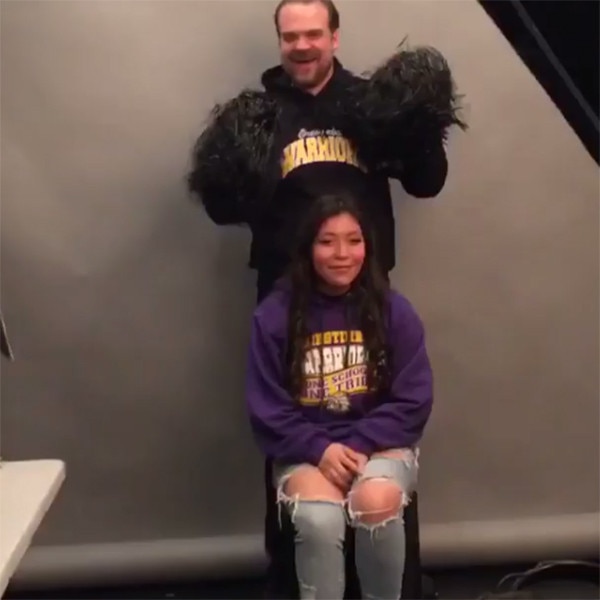 David Harbour Crashed Someone's Yearbook Photos, Just Like He Promised