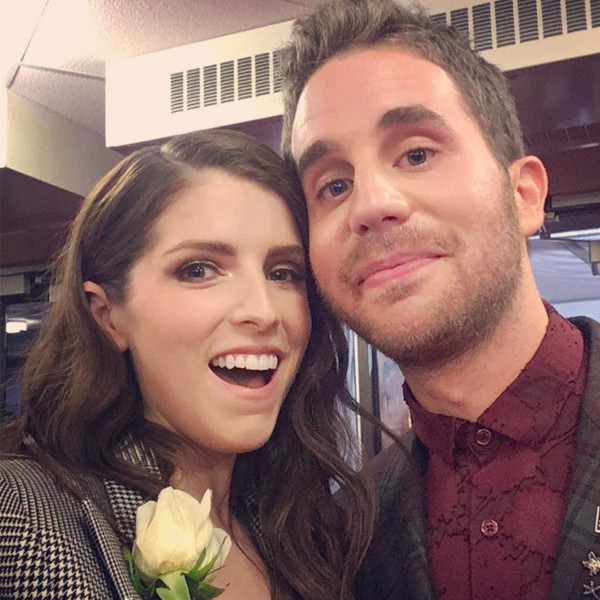 <i>Pitch Perfect's</i> Anna Kendrick and Ben Platt Reunite at the 2018 Grammys