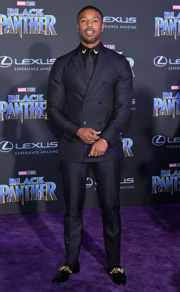 Michael B. Jordan, Black Panther premiere
