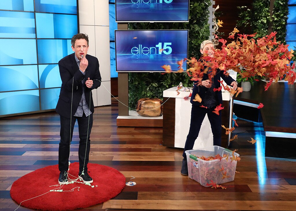 Seth Meyers, The Ellen DeGeneres Show Seth Meyers, The Ellen DeGeneres Show