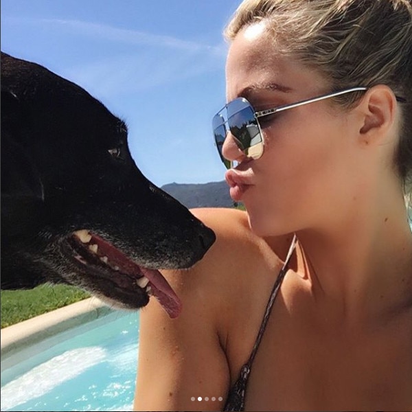 Khloe Mourns The Loss Of Her Beloved Dog Khloe Mourns The Loss Of Her Beloved Dog