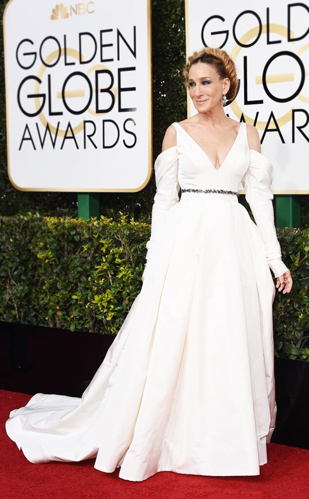 ESC: Golden Globes Dress Stories, Sarah Jessica Parker 