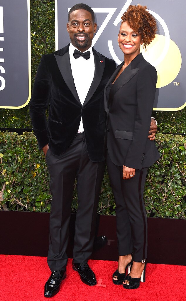 Sterling K. Brown, Ryan Bathe, 2018 Golden Globes, Couples Sterling K. Brown, Ryan Bathe, 2018 Golden Globes, Couples
