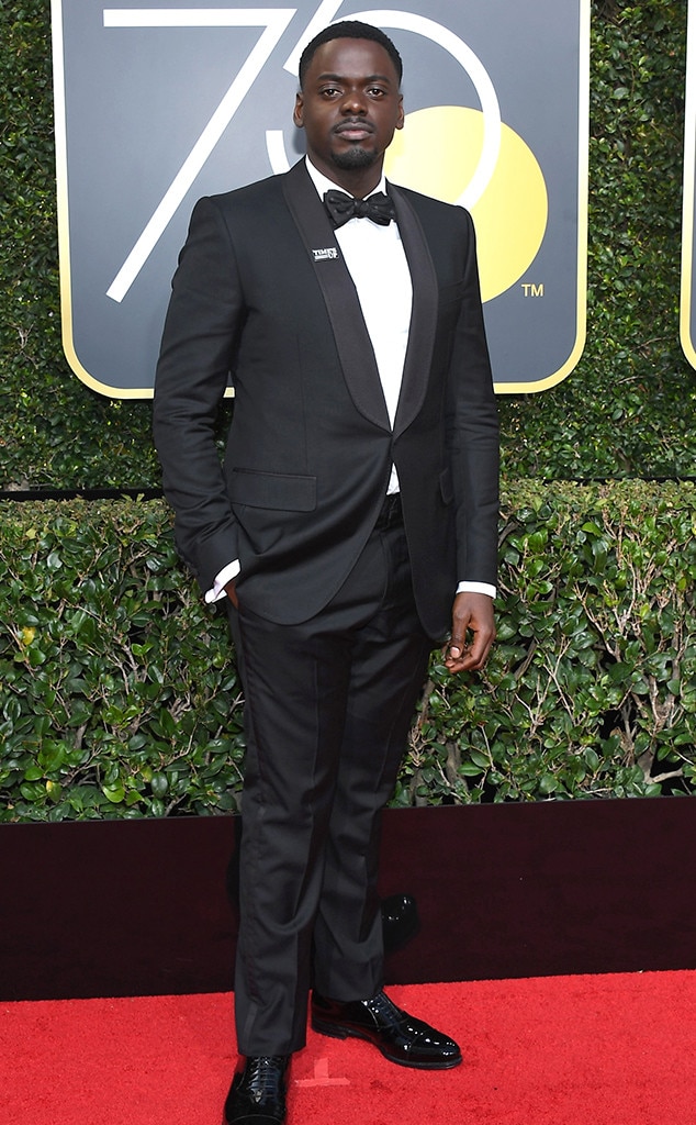 Daniel Kaluuya, 2018 Golden Globes, Red Carpet Fashions