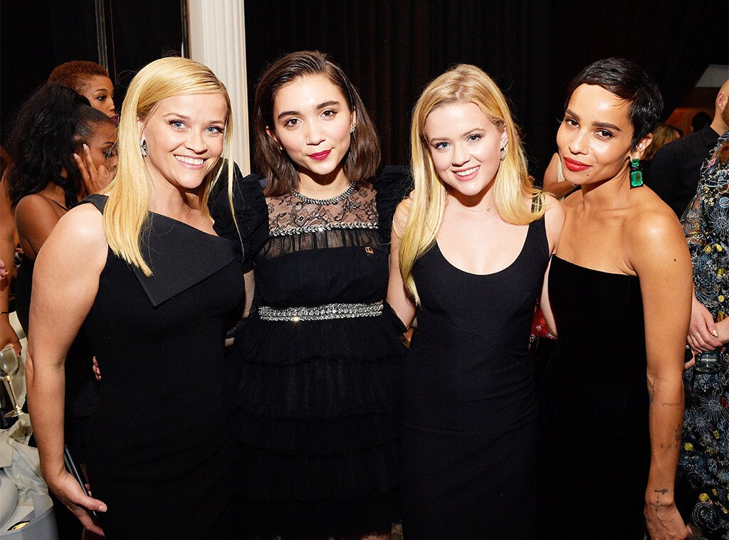 Reese Witherspoon, Rowan Blanchard, Ava Phillippe, Zoe Kravitz