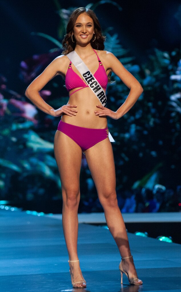 Miss Czech Republic From Miss Universe Swimsuit Photos E News My Xxx