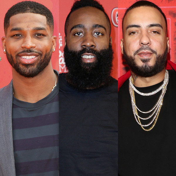 Tristan Thompson Parties With Khloe Kardashian's Ex-Boyfriends James Harden and French Montana