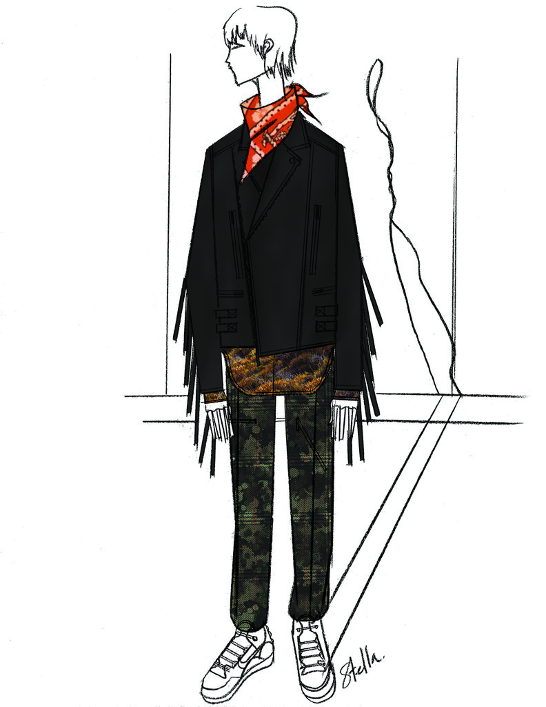 Justin Timberlake, Stella McCartney Super Bowl Sketches Justin Timberlake, Stella McCartney Super Bowl Sketches