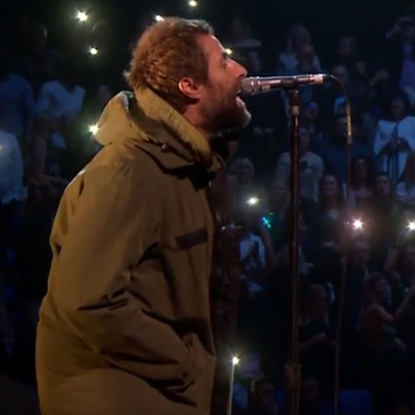 Liam Gallagher Fills in for Ariana Grande With Manchester Tribute Performance at 2018 BRIT Awards