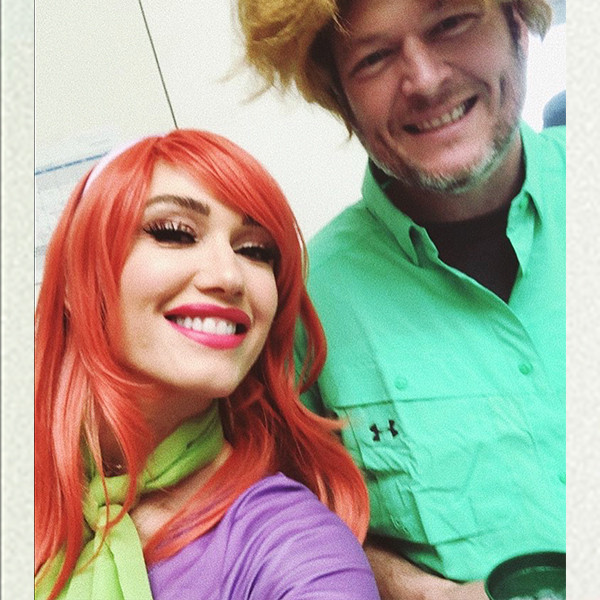 Gwen Stefani and Blake Shelton Wig Out at Apollo's Scooby-Doo Birthday Party