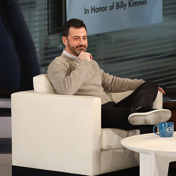 Ellen DeGeneres Surprises Jimmy Kimmel With a Special Dedication to His Son Billy